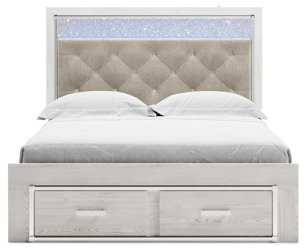 Altyra Queen Storage Bed, Chest and Nightstand