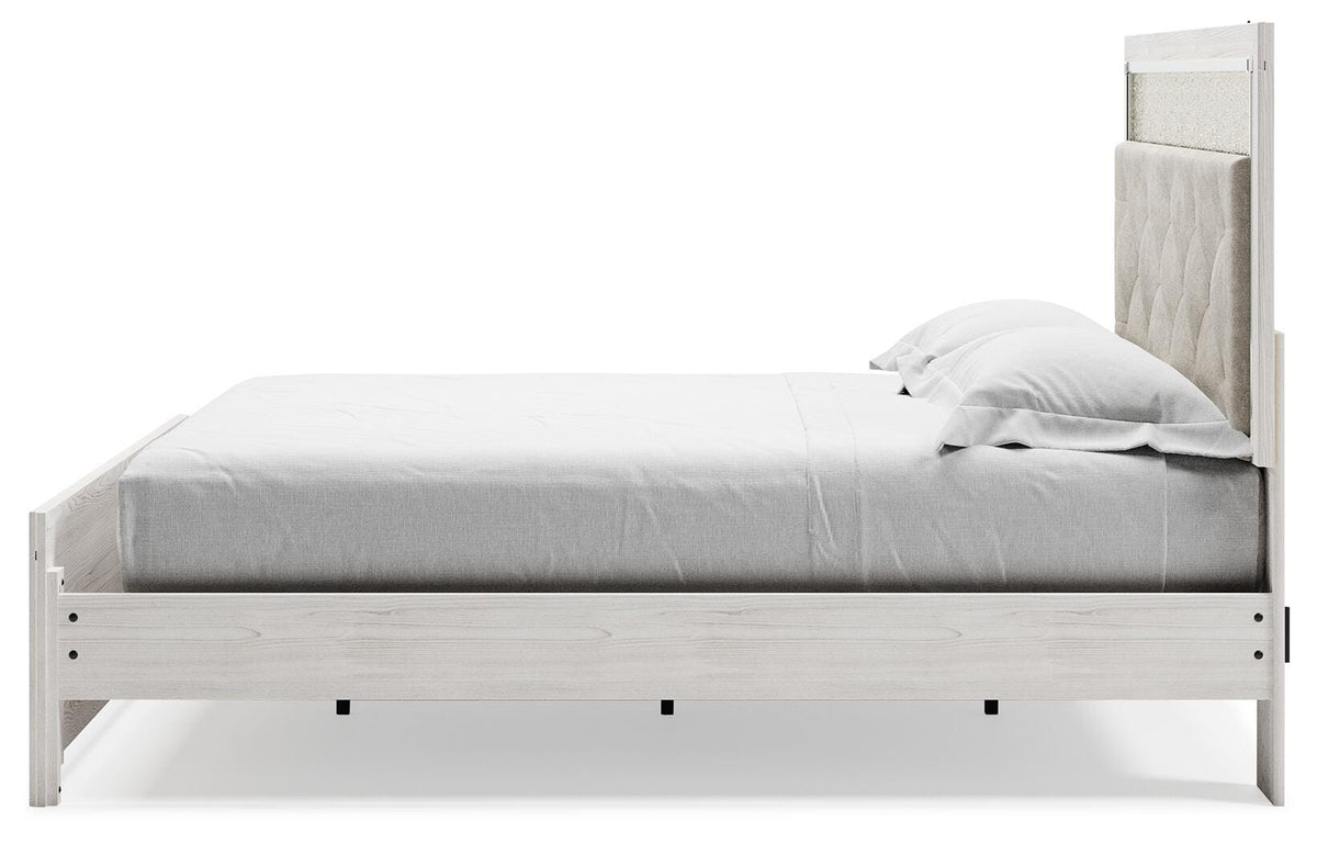 Altyra King Storage Panel Bed and Nightstand