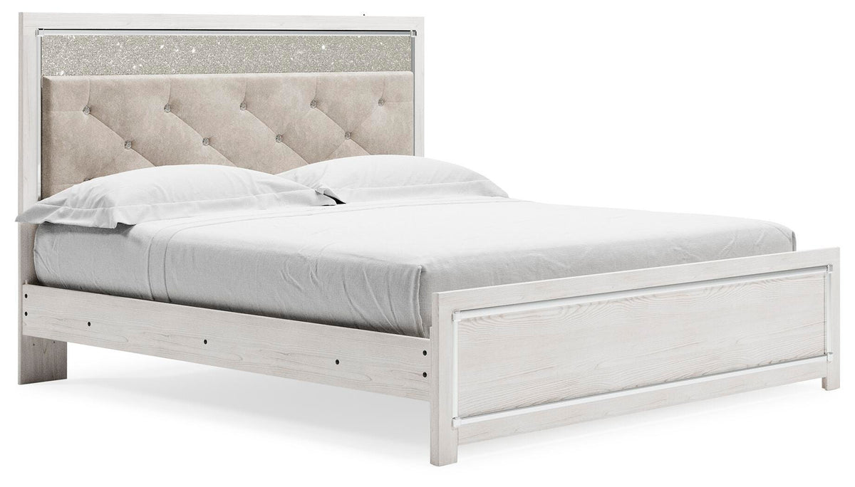 Altyra King Panel Bed, Chest and 2 Nightstands