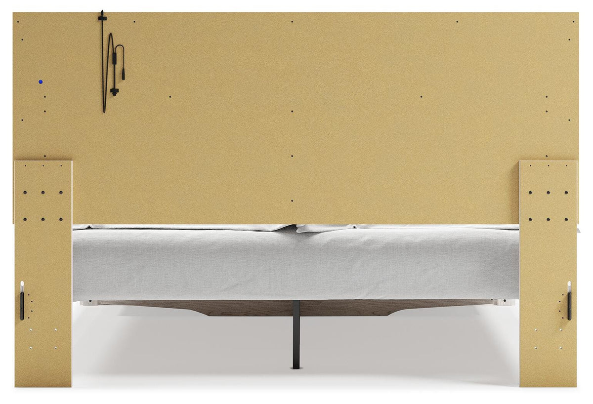 Altyra King Platform Storage Bed, Dresser, Mirror, Chest and 2 Nightstands