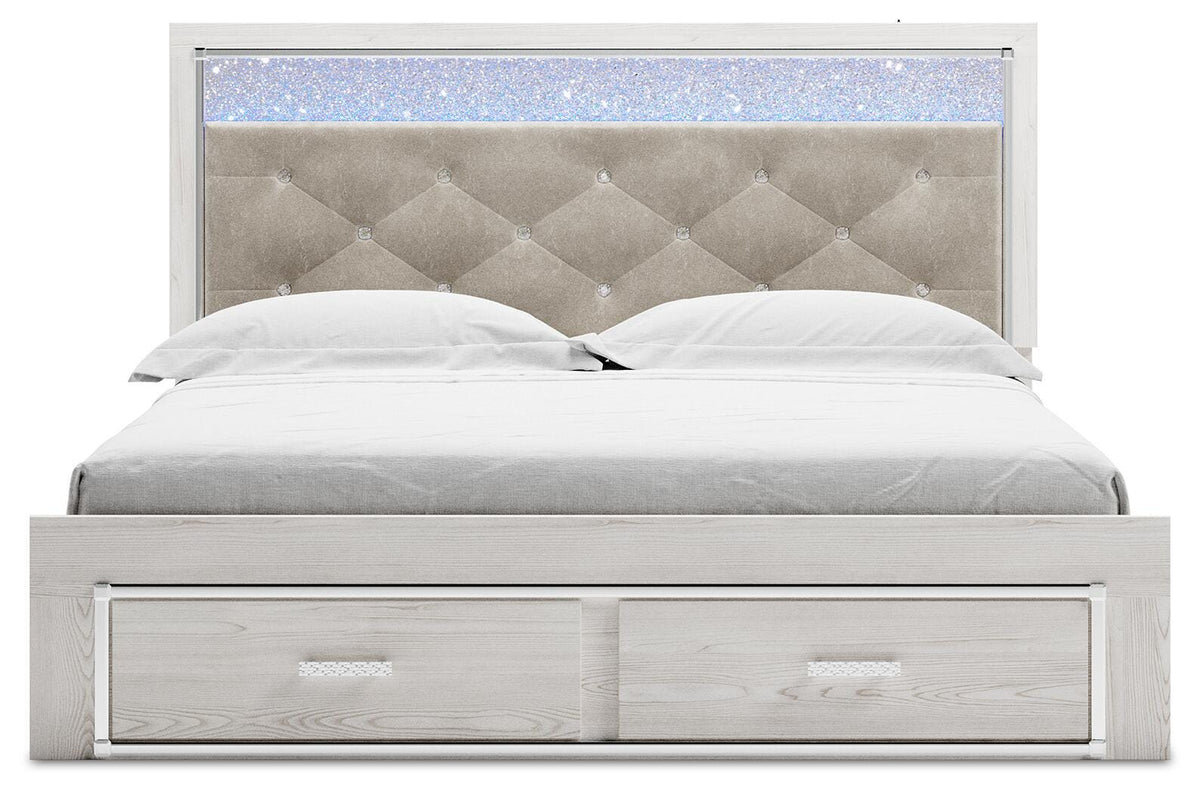 Altyra Upholstered Storage Bed - King
