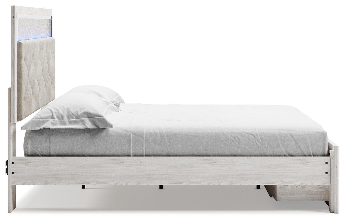 Altyra King Storage Panel Bed and Nightstand