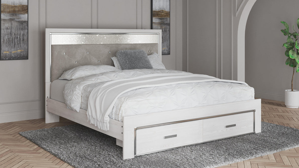 Altyra Upholstered Storage Bed - King