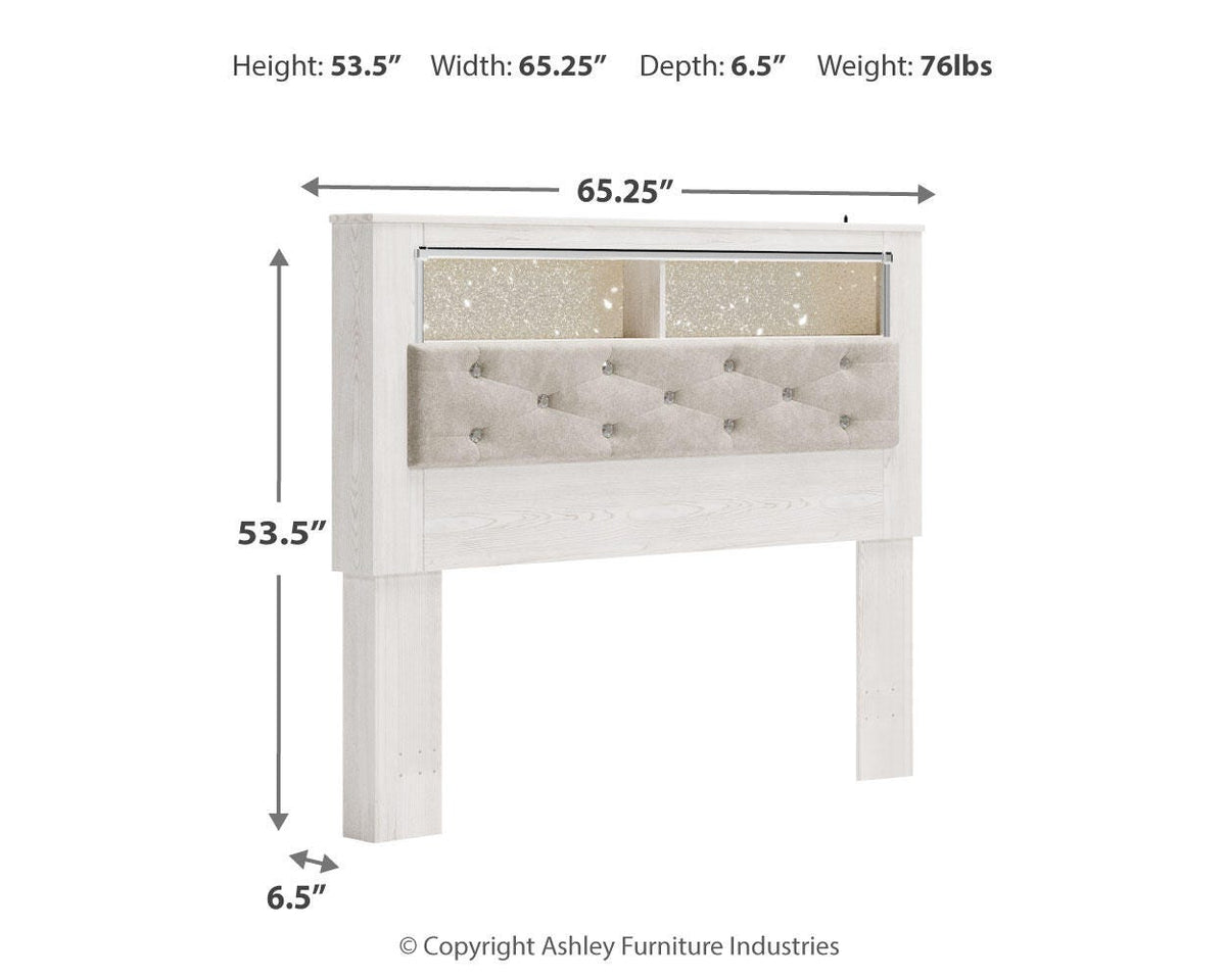 Altyra Queen UPH Panel Bookcase HDBD