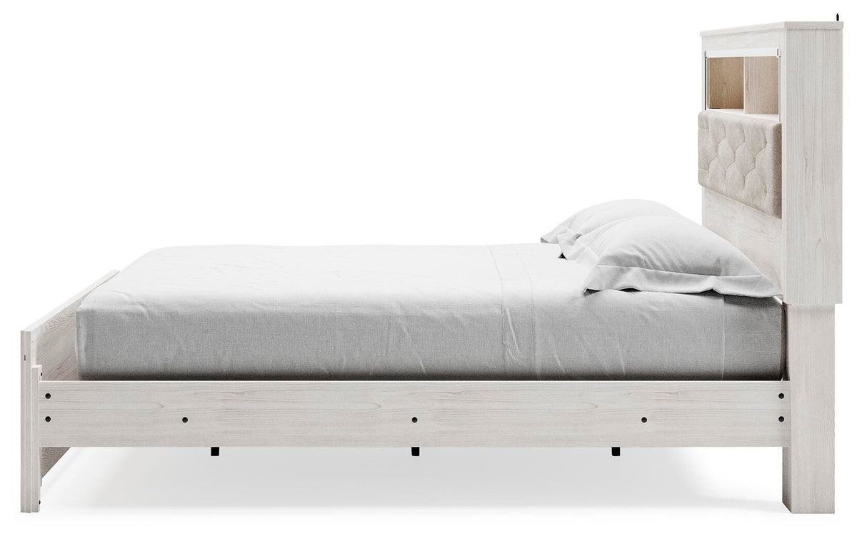 Altyra Queen Panel Bookcase Bed