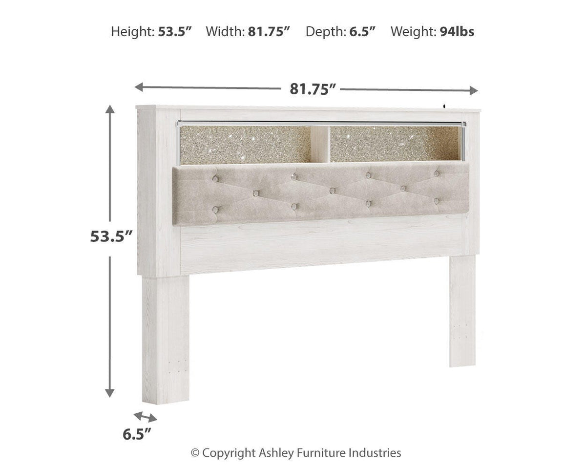 Altyra Queen UPH Panel Bookcase HDBD