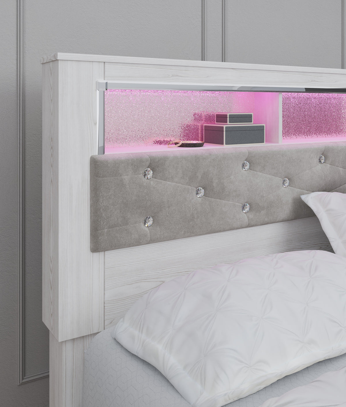 Altyra Queen UPH Panel Bookcase HDBD