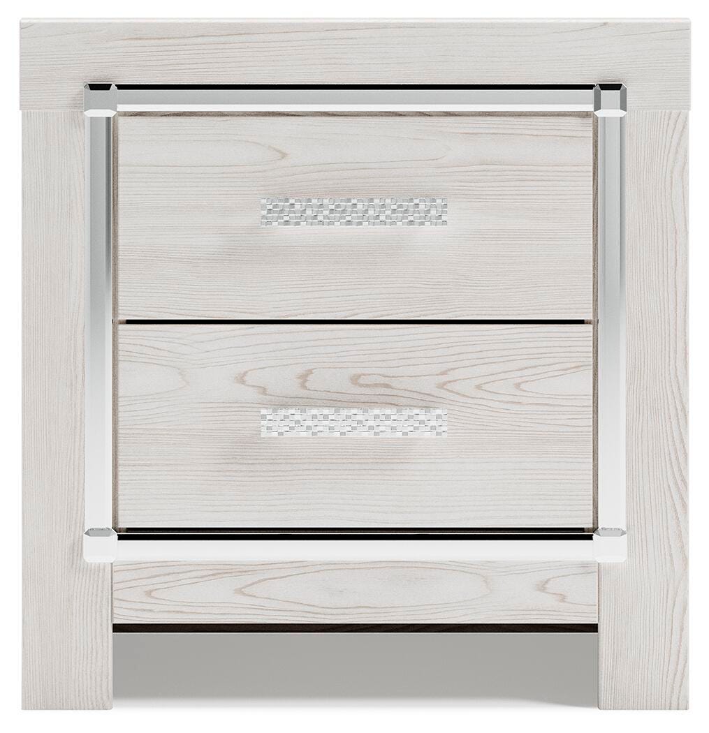Altyra King Storage Panel Bed and Nightstand