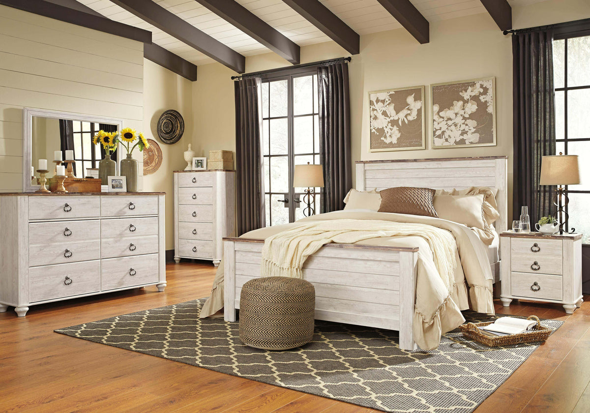 Willowton Panel Headboard - Queen