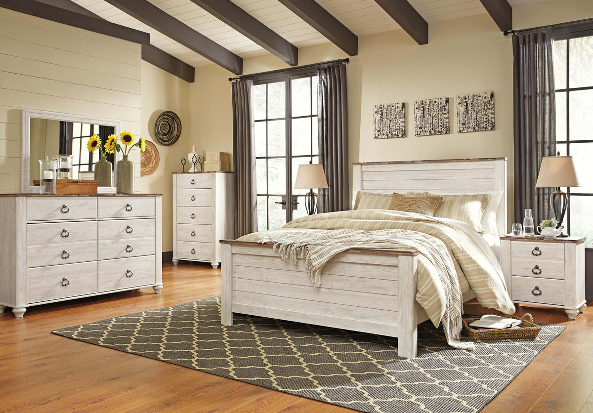 Willowton Panel Headboard - Queen