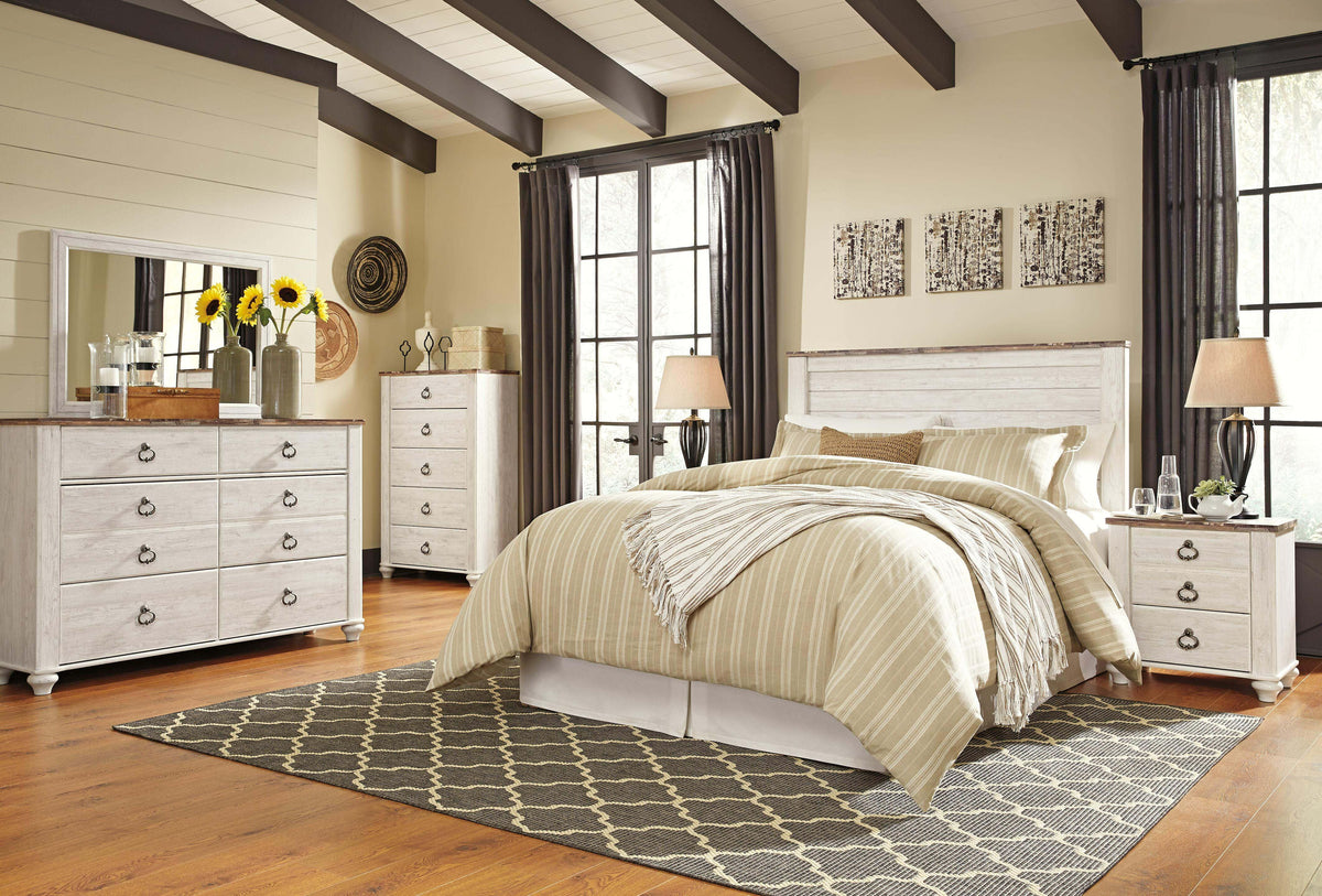 Willowton Panel Headboard - Queen