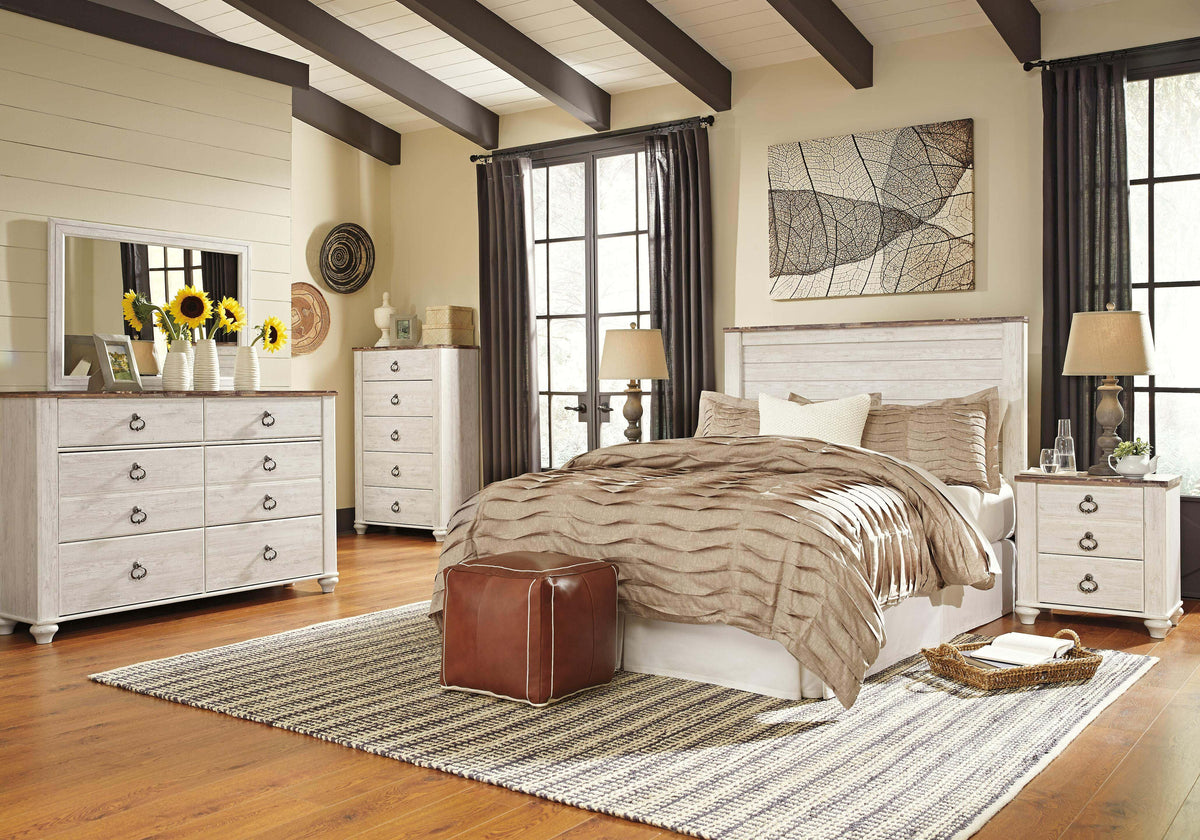 Willowton Panel Headboard - Queen