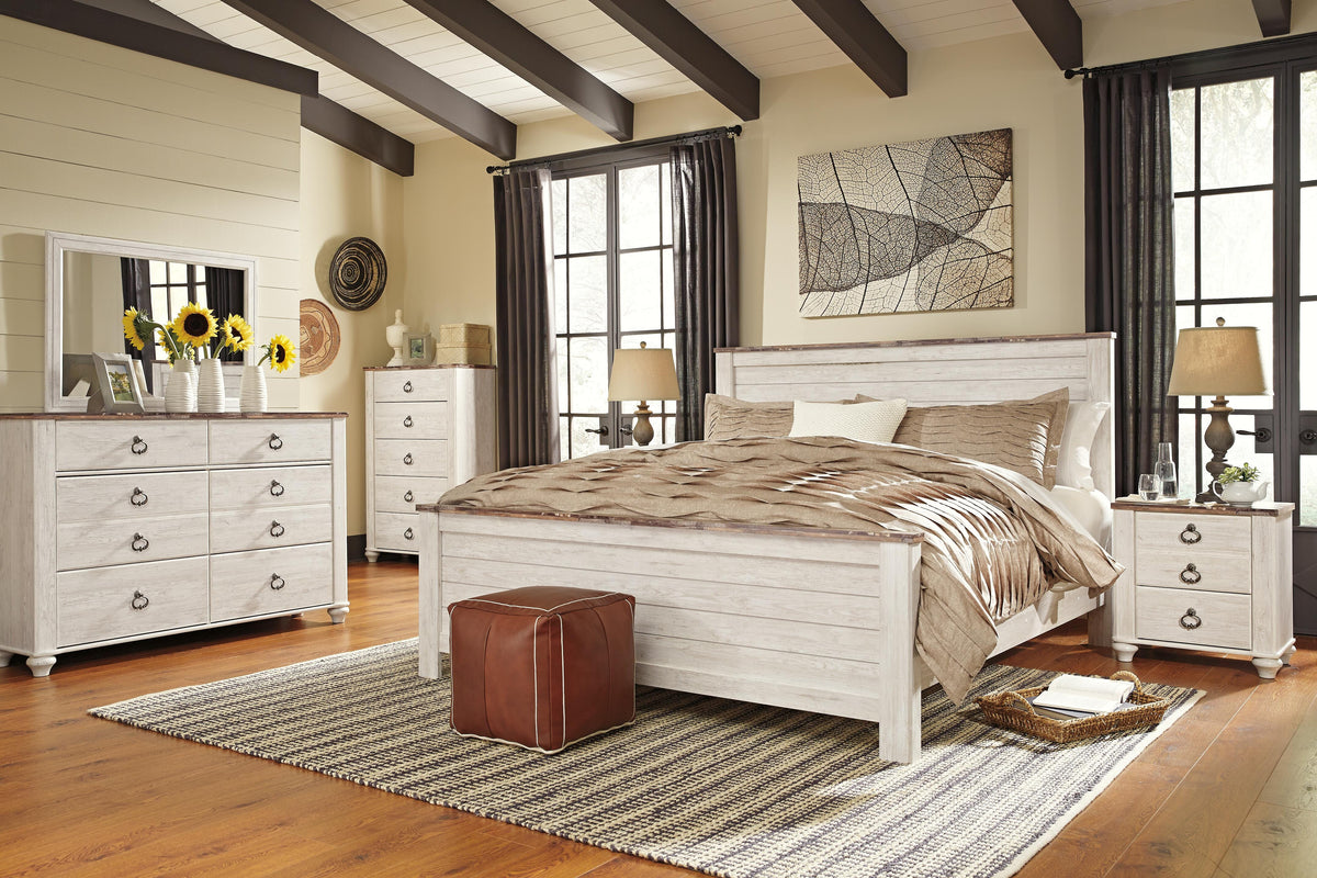 Willowton Panel Headboard - King/California King