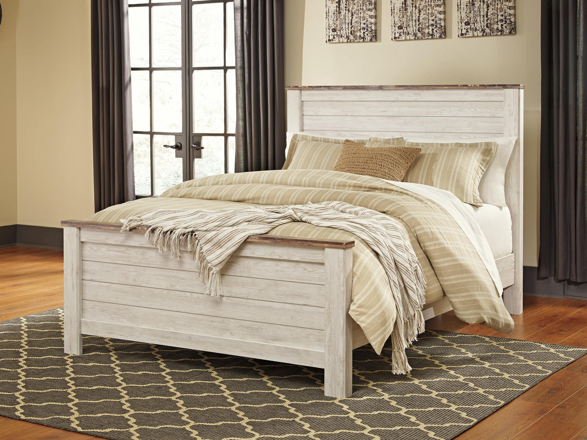 Willowton Panel Bed - Queen