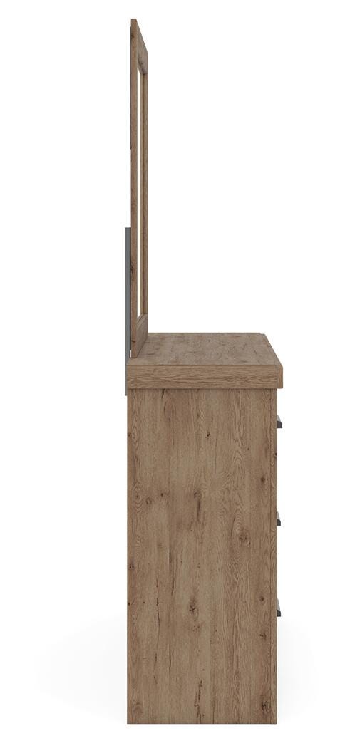 Oliandon Queen Panel Bed, Dresser and Mirror