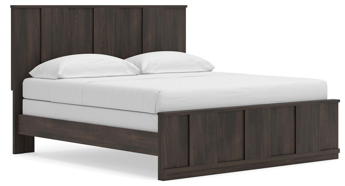 Shaehartin Panel Bed - King