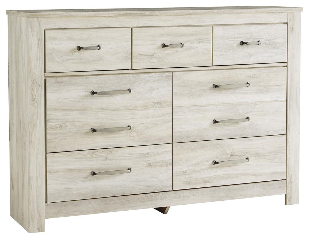 B331 Panel Headboard Set - King, Dresser