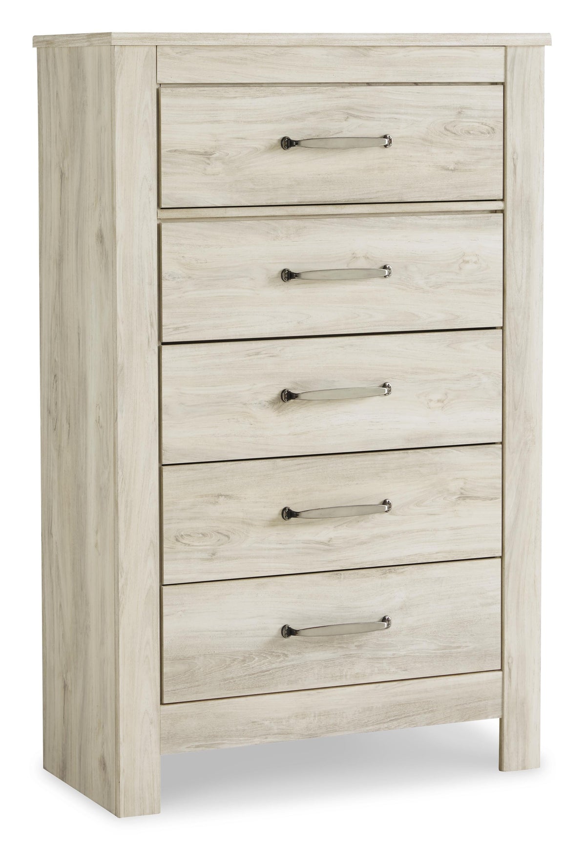 B331 Panel Headboard Set - King, Mirrored Dresser, Chest and 2 Nightstands