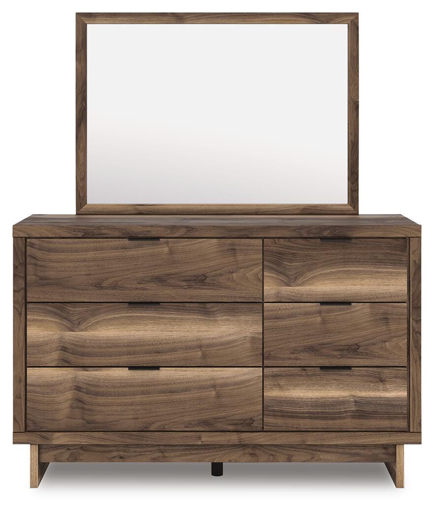 Chirason Full Panel Storage Bed, Dresser and Mirror