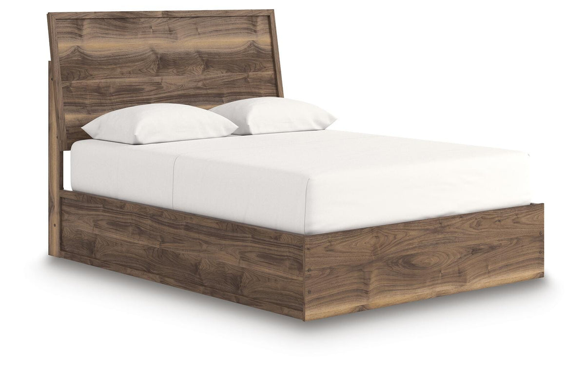 Chirason Queen Panel Bed, Dresser and Mirror