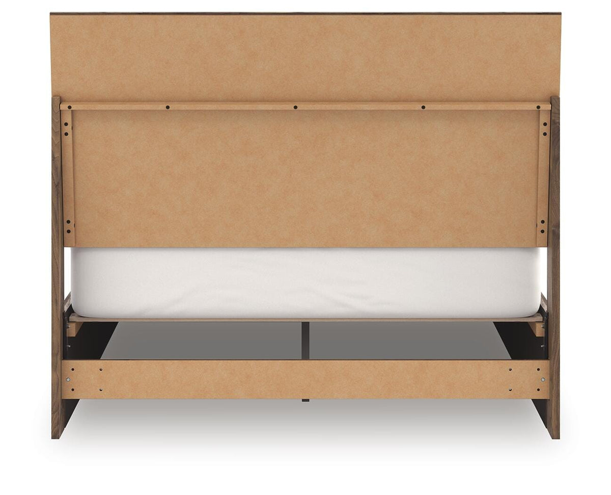 Chirason Queen Panel Bed, Dresser and Mirror
