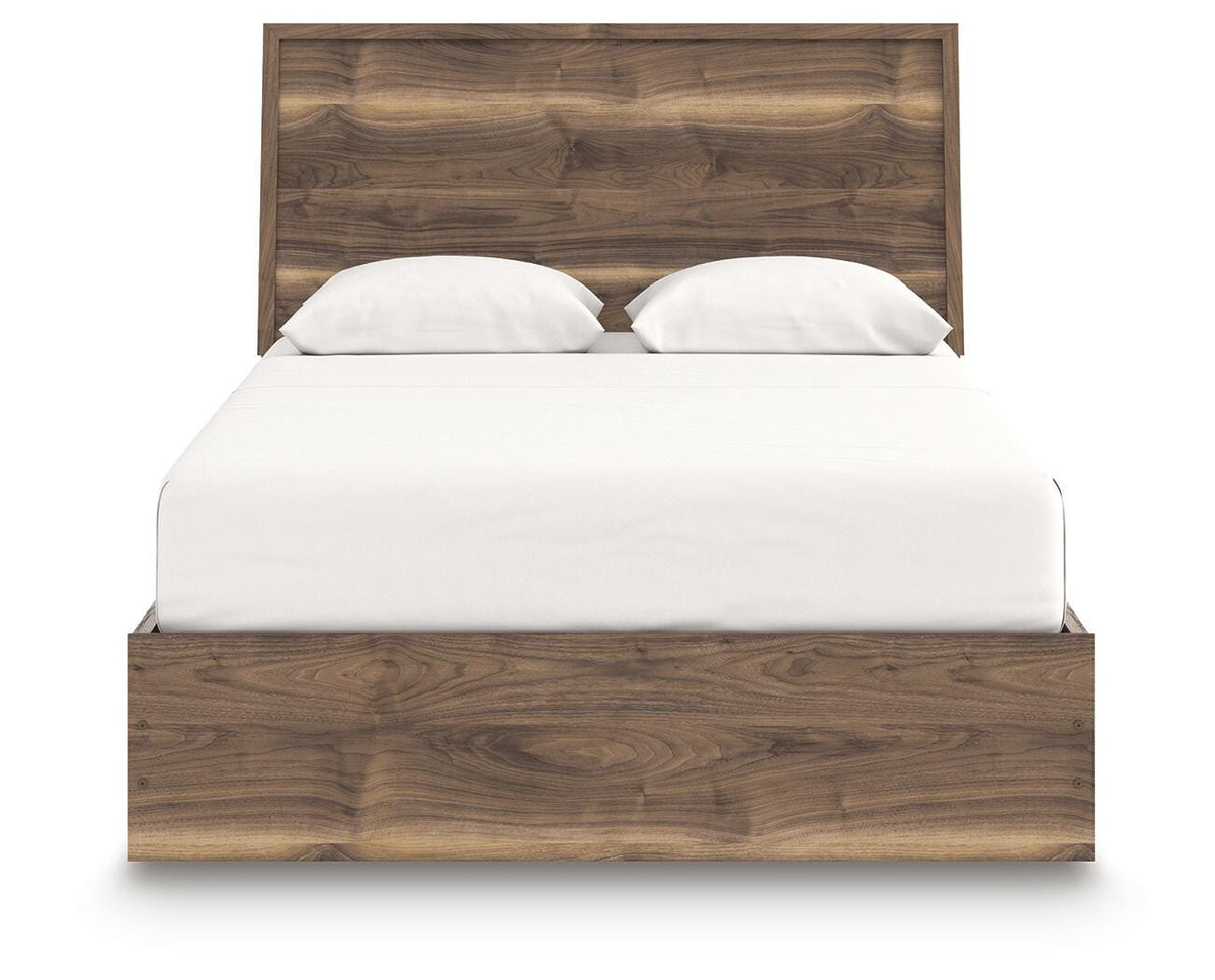 Chirason Queen Panel Bed, Dresser and Mirror