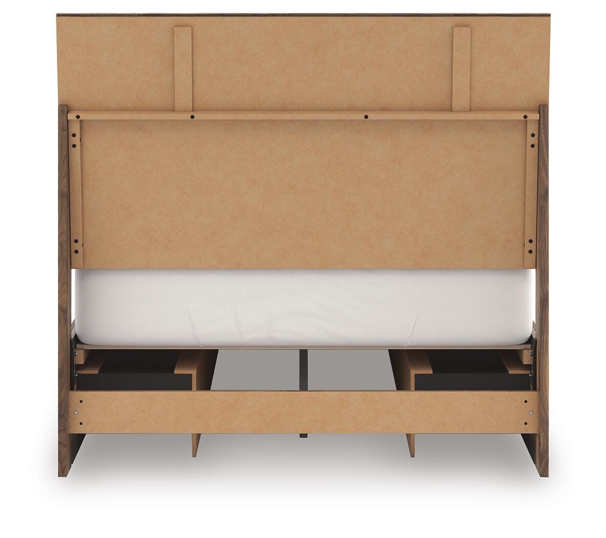 Chirason Full Panel Storage Bed, Dresser and Mirror