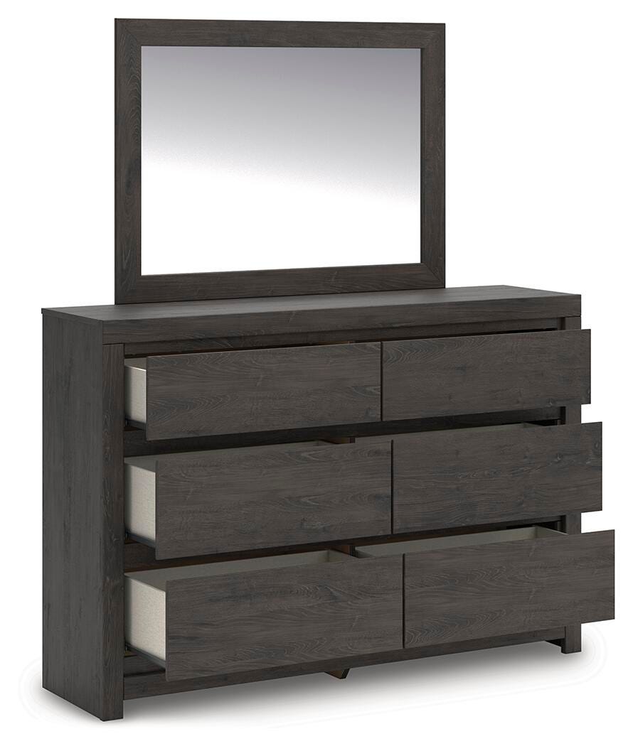 Fraluna Queen Panel Bed, Dresser, Mirror, and Nightstand