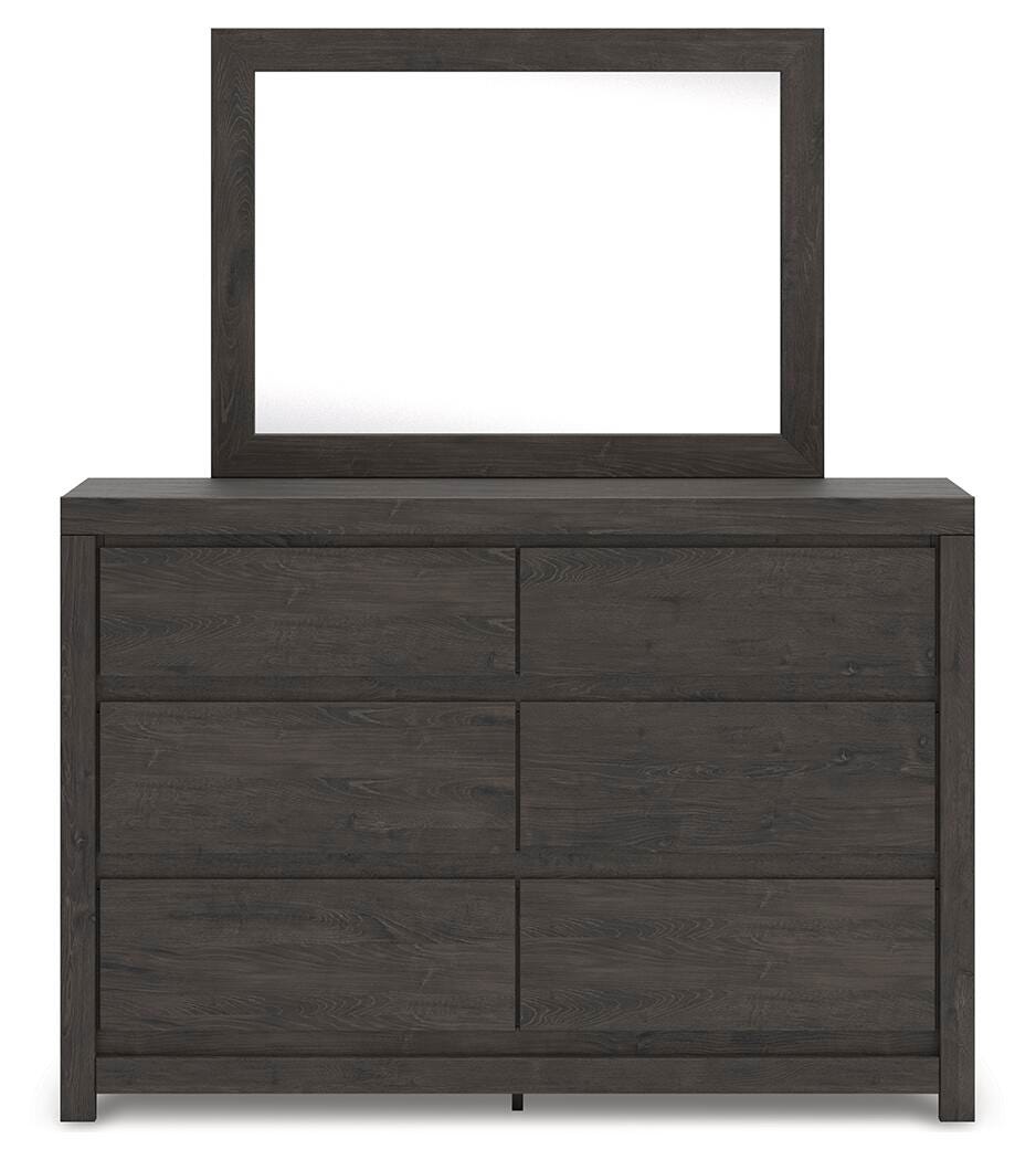Fraluna Queen Panel Bed, Dresser, Mirror, and Nightstand