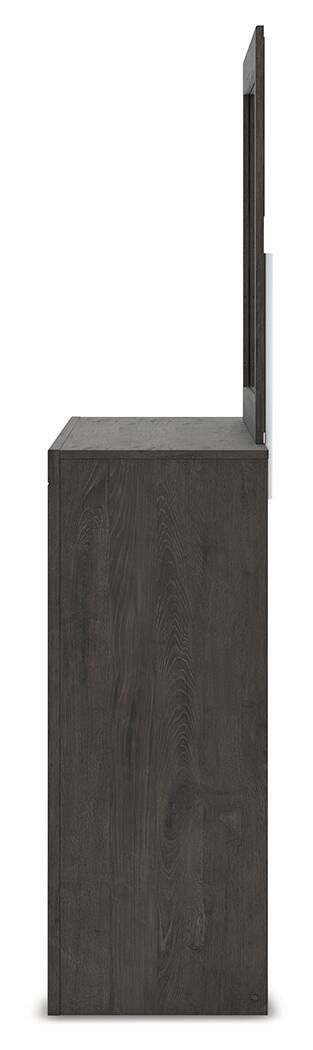 Fraluna Queen Panel Bed, Dresser, Mirror, and Nightstand