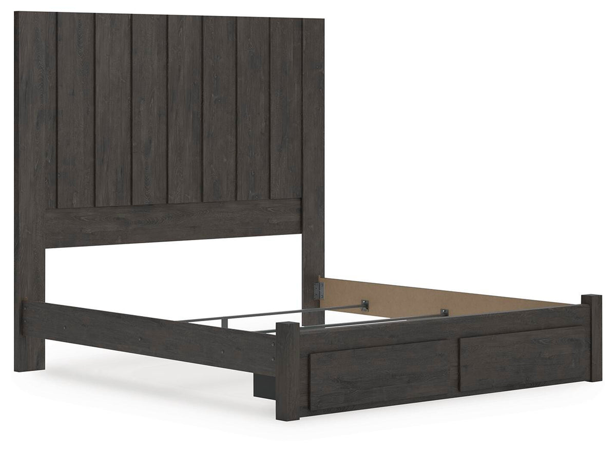 Fraluna Queen Panel Storage Bed