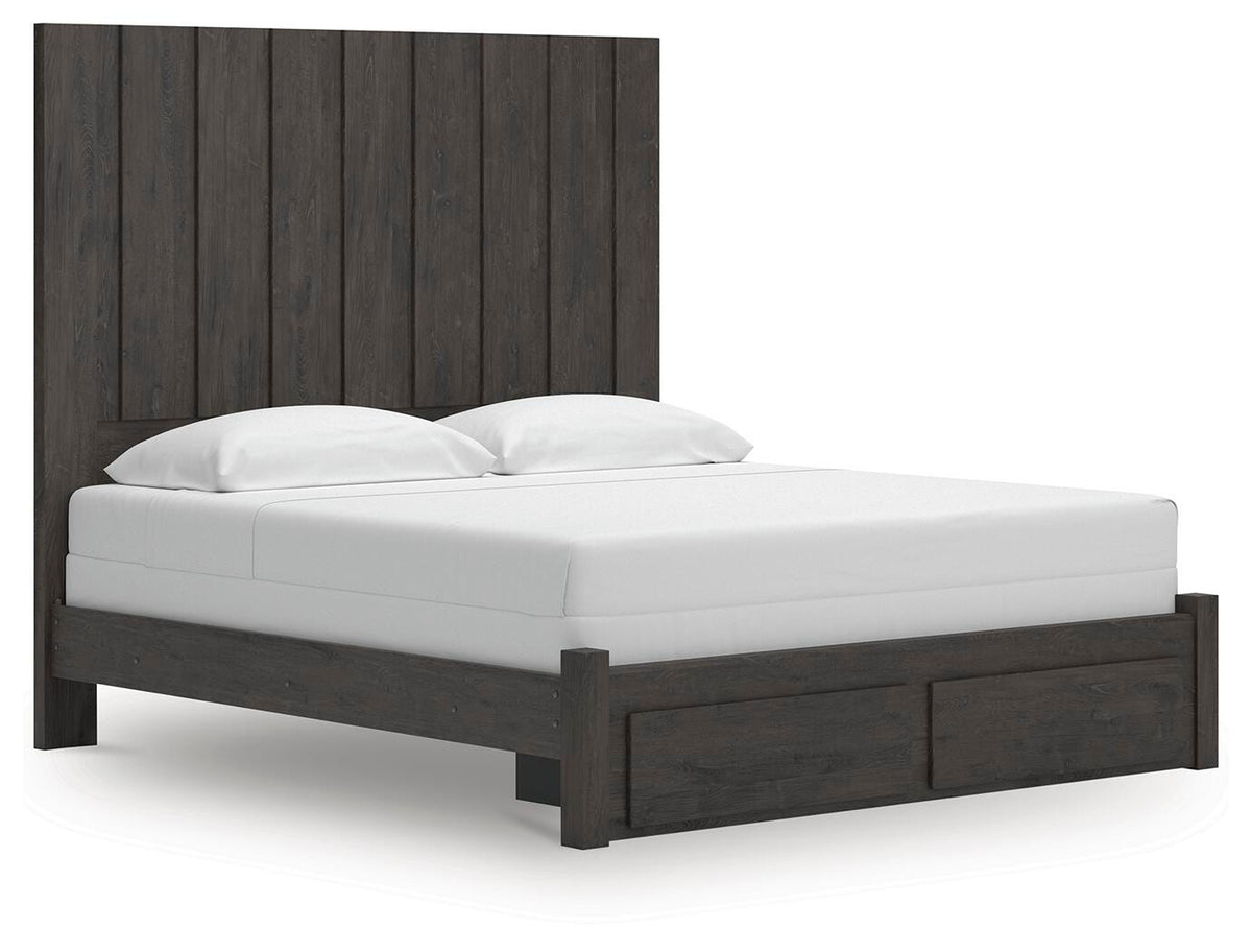 Fraluna Queen Panel Storage Bed