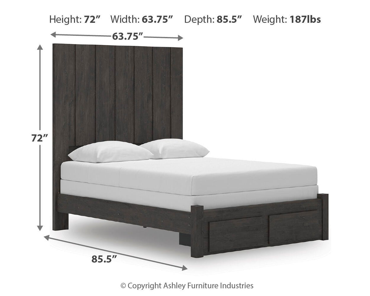 Fraluna Panel Storage Bed - Queen