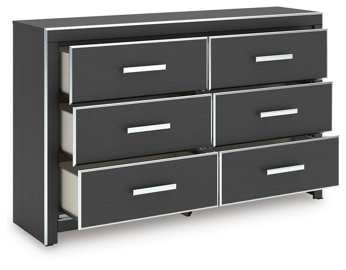 Zuraleus King Upholstered Bed, Dresser and Nightstand