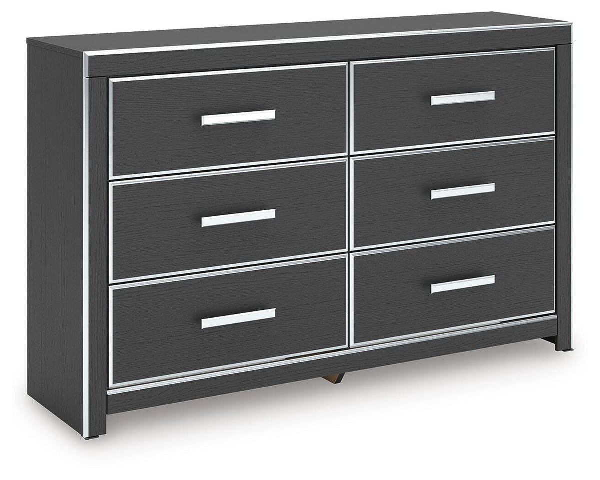 Zuraleus King Upholstered Bed, Dresser and Nightstand