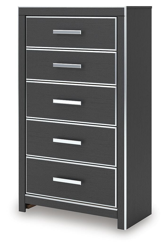 Zuraleus King Upholstered Bed, 2 Chests and 2 Nightstands