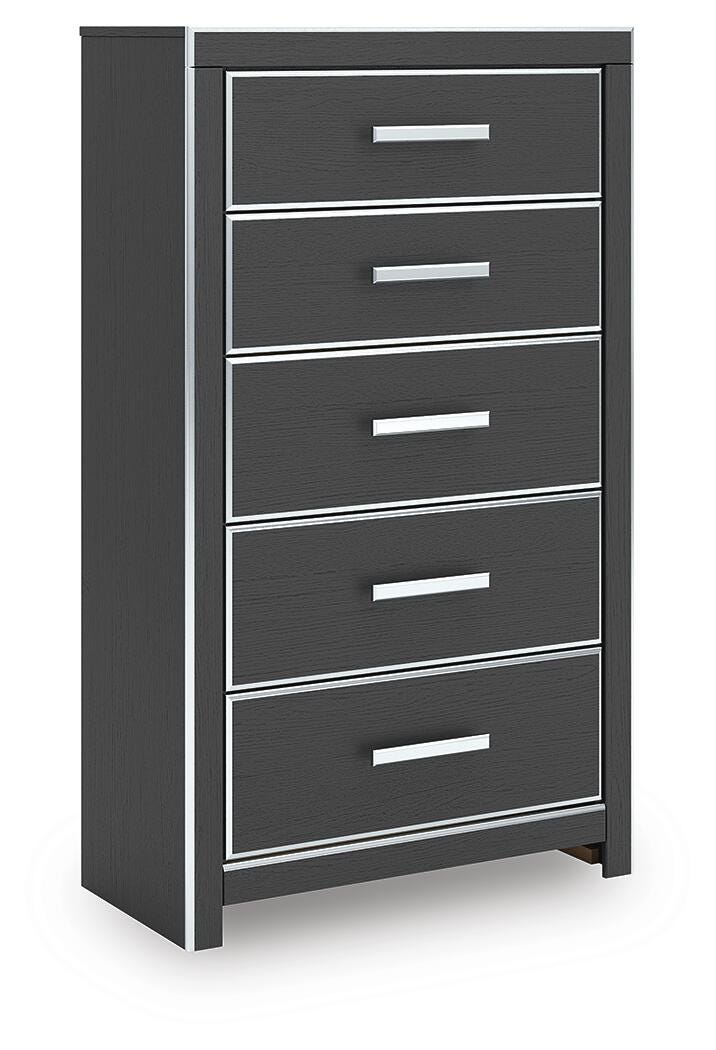 Zuraleus King Upholstered Bed, 2 Chests and 2 Nightstands
