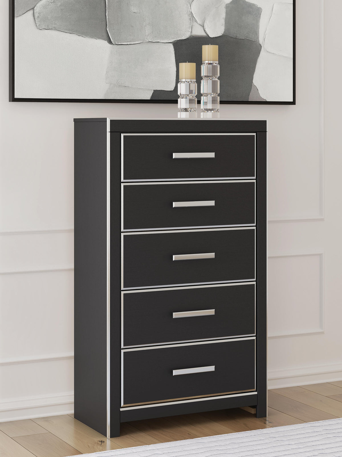 Zuraleus King Storage Bed, Dresser, Mirror, Chest and Nightstand