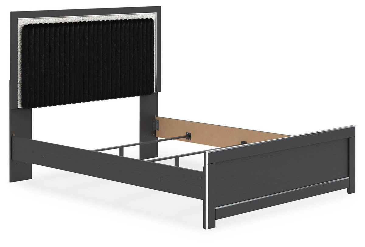 Zuraleus Queen Panel Bed, Dresser, Mirror and Nightstand
