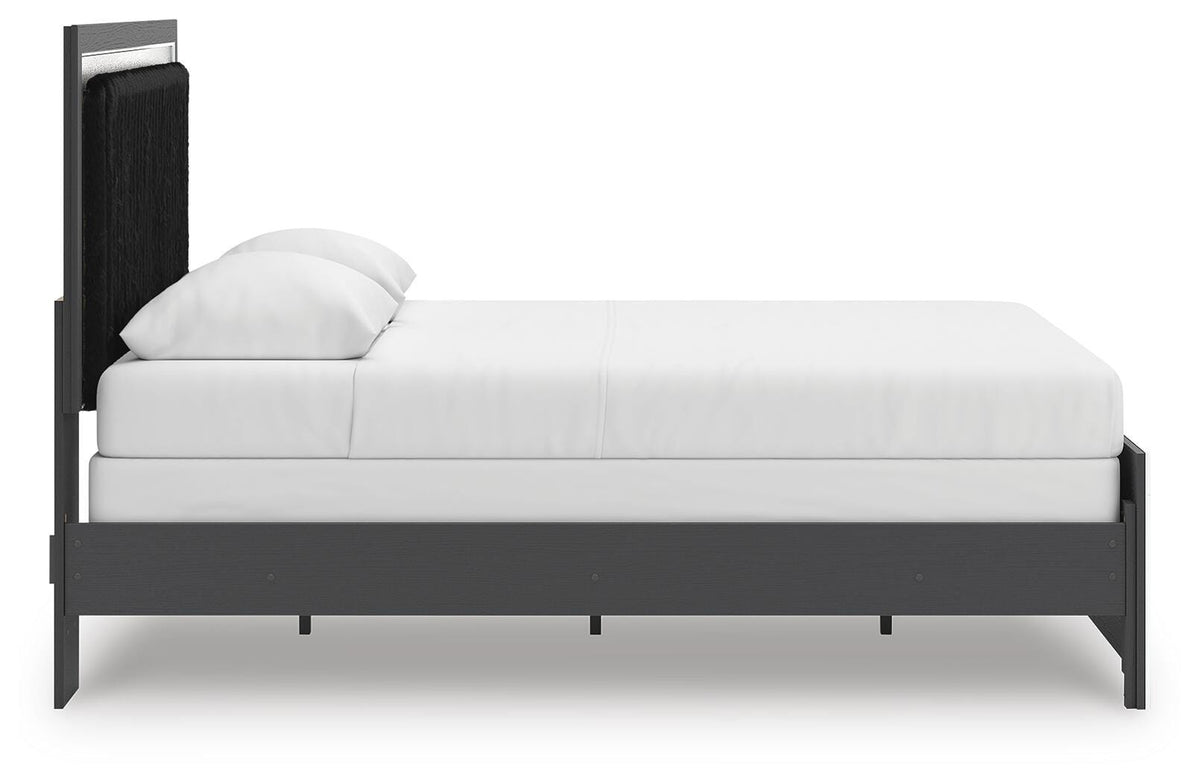 Zuraleus Queen Upholstered Panel Bed
