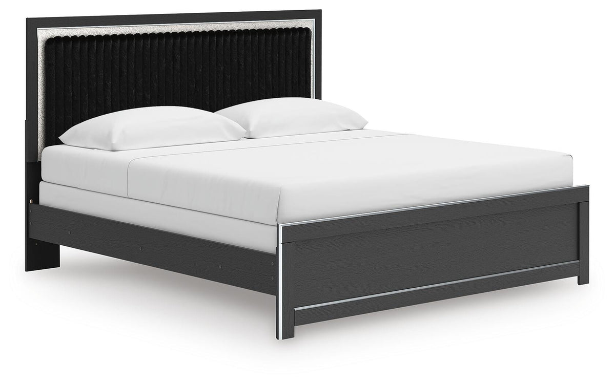 Zuraleus Upholstered Panel Bed