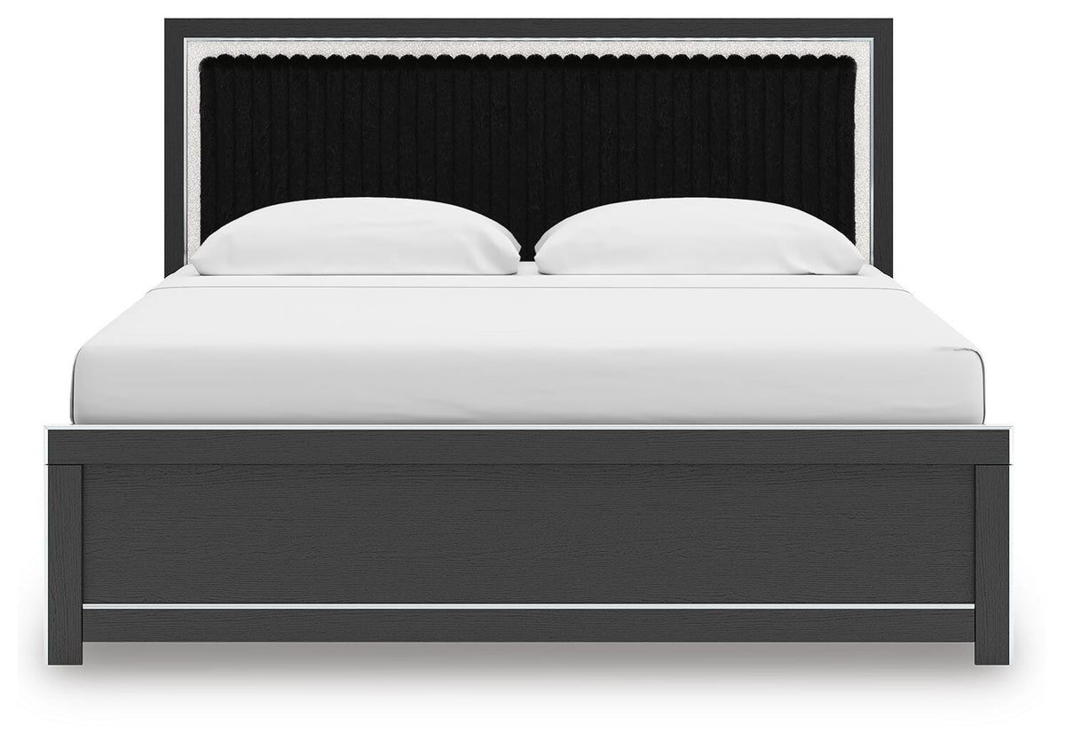 Zuraleus Upholstered Panel Bed