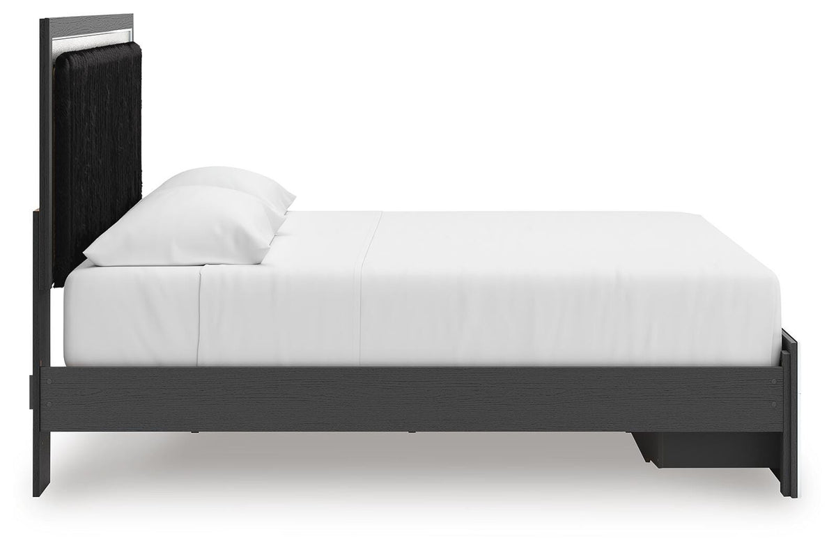Zuraleus King Storage Bed, Dresser, Mirror, Chest and Nightstand