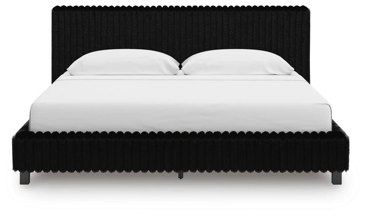 Zuraleus King Upholstered Bed, 2 Chests and 2 Nightstands
