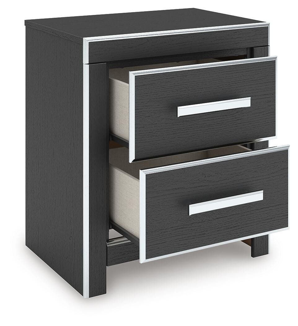 Zuraleus King Panel Bed, Dresser, Mirror and Nightstand