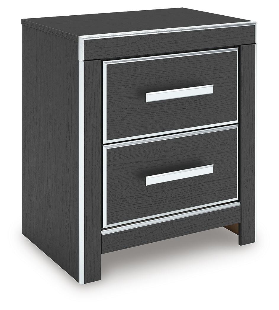 Zuraleus King Upholstered Bed, Dresser and Nightstand