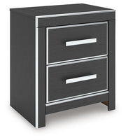 Zuraleus Two Drawer Night Stand