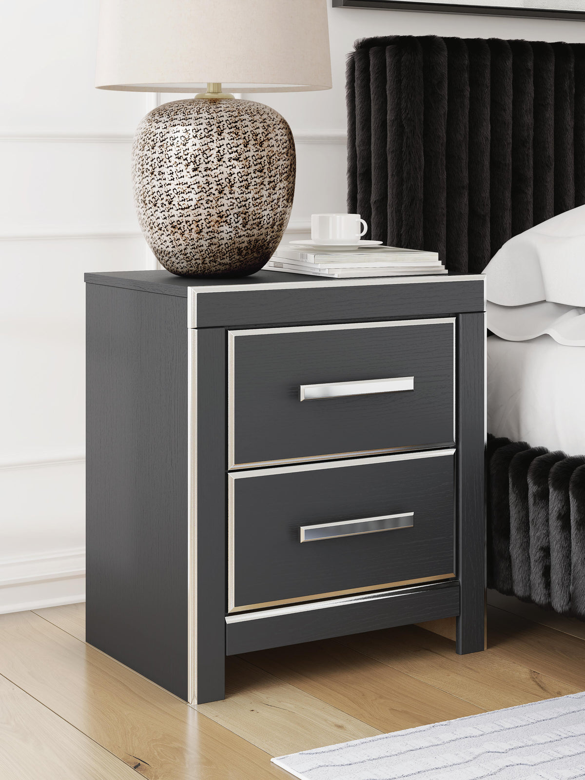 Zuraleus Two Drawer Night Stand