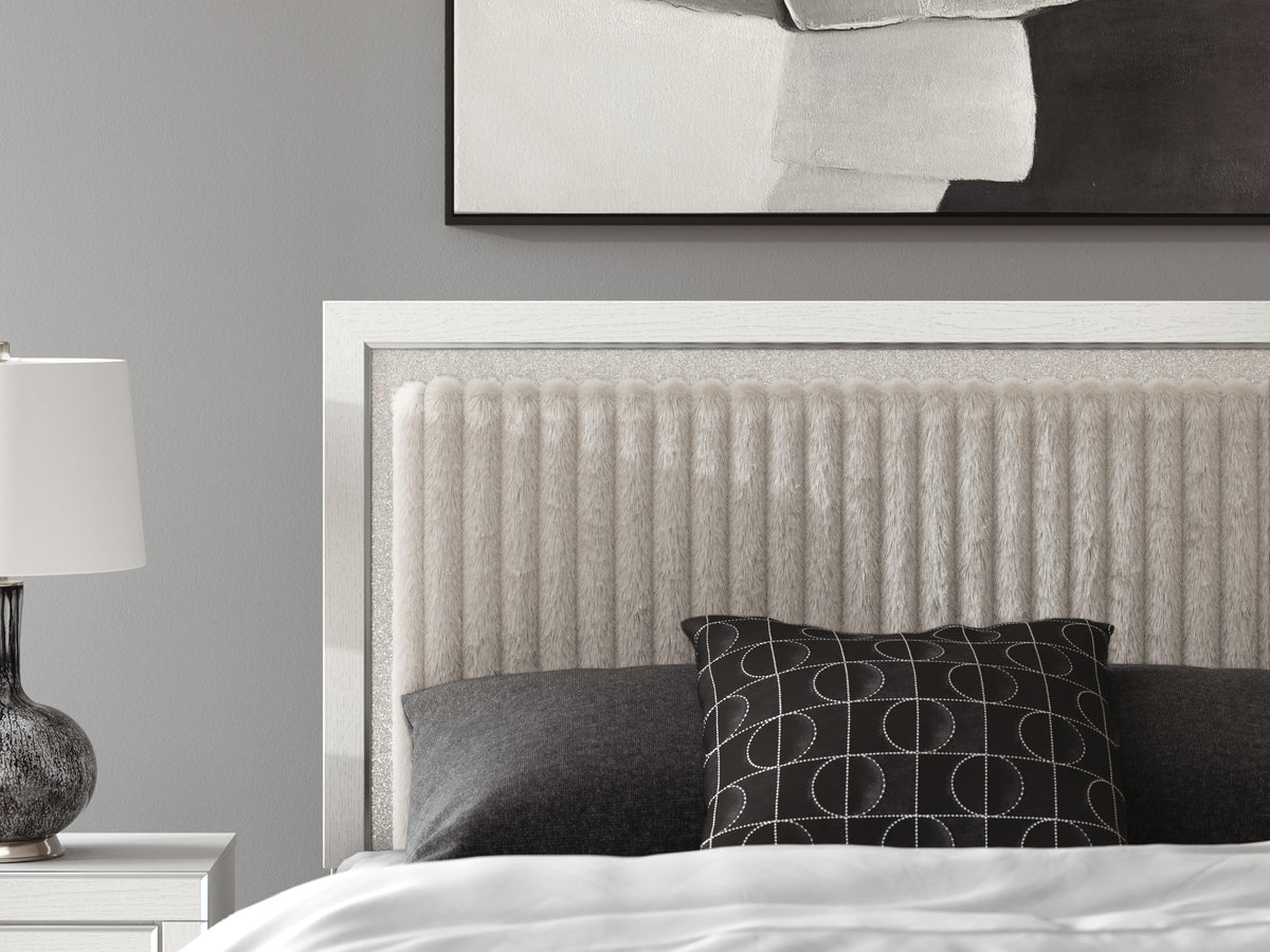 Zuraleus Upholstered Panel Platform Storage Bed