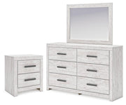Cayboni Dresser, Mirror and Nightstand